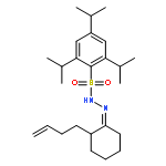 Benzenesulfonic acid, 2,4,6-tris(1-methylethyl)-, [2-(3-butenyl)cyclohexylidene]hydrazide