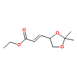 (R,Z)-Ethyl 3-(2,2-dimethyl-1,3-dioxolan-4-yl)acrylate