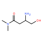 Butanamide, 3-amino-4-hydroxy-N,N-dimethyl-