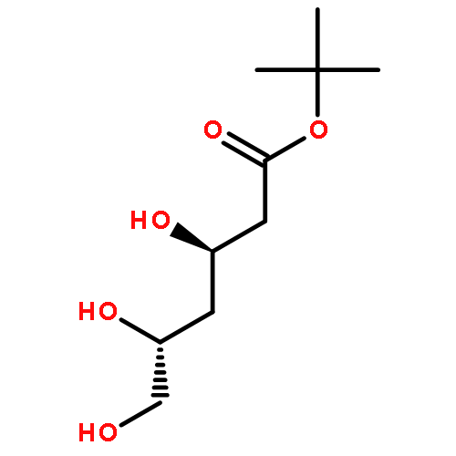 Hexanoic acid, 3,5,6-trihydroxy-, 1,1-dimethylethyl ester, (R*,R*)-