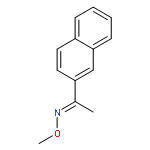 Ethanone, 1-(2-naphthalenyl)-, O-methyloxime