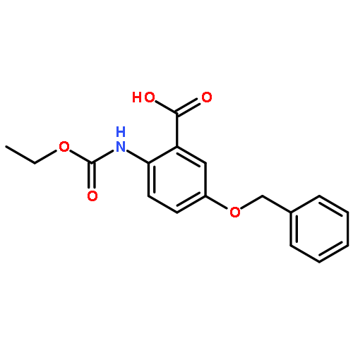 Benzoic acid, 2-[(ethoxycarbonyl)amino]-5-(phenylmethoxy)-