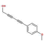 5-(4-methoxyphenyl)penta-2,4-diyn-1-ol