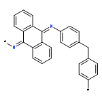 Poly(nitrilo-9,10-anthracenediylidenenitrilo-1,4-phenylenemethylene-1,4
-phenylene)