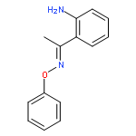 1-(2-aminophenyl)ethanone O-phenyl oxime