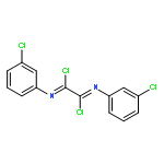 Ethanediimidoyl dichloride, bis(3-chlorophenyl)-