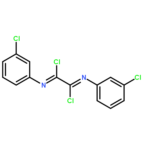 Ethanediimidoyl dichloride, bis(3-chlorophenyl)-