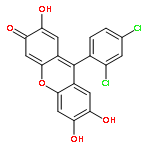 9-(2,4-dichlorophenyl)-2,6,7-trihydroxyxanthen-3-one