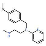 1,2-Ethanediamine,N1-[(4-methoxyphenyl)methyl]-N2-methyl-N1-2-pyridinyl-