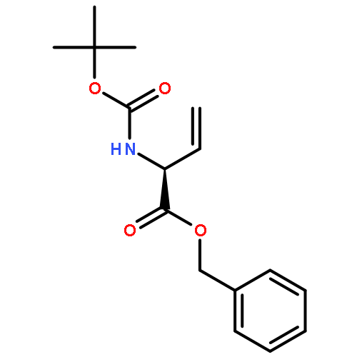 3-Butenoic acid, 2-[[(1,1-dimethylethoxy)carbonyl]amino]-, phenylmethyl ester, (2S)-