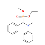 PHOSPHONIC ACID, [(METHYLPHENYLAMINO)PHENYLMETHYL]-, DIETHYL ESTER