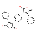 2,5-Furandione, 3,3'-(1,4-phenylene)bis[4-phenyl-