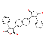 2,5-Furandione, 3,3'-(2,6-naphthalenediyl)bis[4-phenyl-