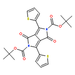 Di-tert-butyl 1,4-dioxo-3,6-di(thiophen-2-yl)pyrrolo[3,4-c]pyrrole-2,5(1h,4h)-dicarboxylate