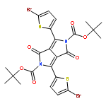 Di-tert-butyl 3,6-bis(5-bromothiophen-2-yl)-1,4-dioxopyrrolo[3,4-c] pyrrole-2,5(1H,4H)-dicarboxylate