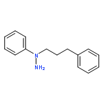 HYDRAZINE, 1-PHENYL-1-(3-PHENYLPROPYL)-