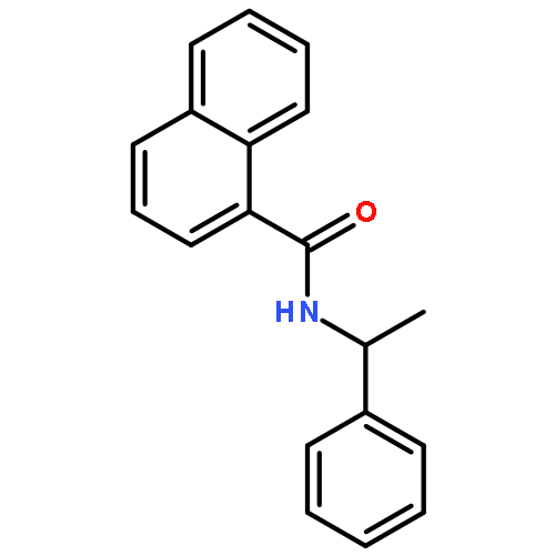 1-Naphthalenecarboxamide, N-(1-phenylethyl)-