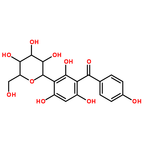 Methanone, (3-b-D-glucopyranosyl-2,4,6-trihydroxyphenyl)(4-hydroxyphenyl)-