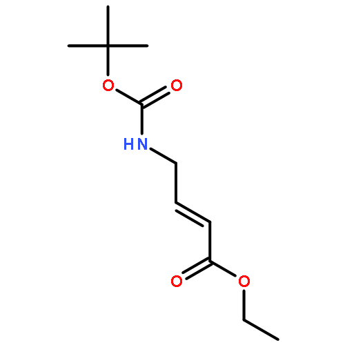 2-Butenoic acid, 4-[[(1,1-dimethylethoxy)carbonyl]amino]-, ethyl ester,(2E)-