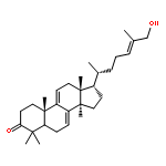 Lanosta-7,9(11),24-trien-3-one,26-hydroxy-, (24E)-