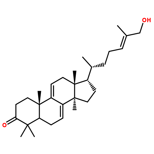 Lanosta-7,9(11),24-trien-3-one,26-hydroxy-, (24E)-