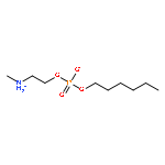 Phosphoric acid,monohexyl mono[2-(methylamino)ethyl] ester