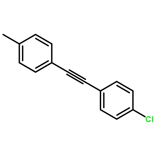 Benzene, 1-chloro-4-[(4-methylphenyl)ethynyl]-