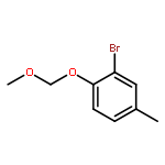 2-Bromo-1-(methoxymethoxy)-4-methylbenzene