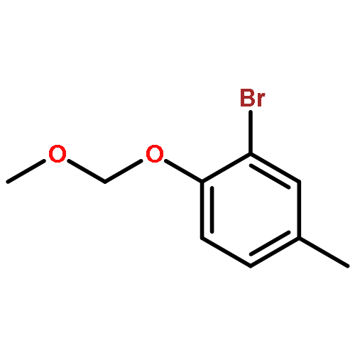 2-Bromo-1-(methoxymethoxy)-4-methylbenzene