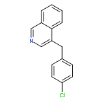 4-[(4-chlorophenyl)methyl]isoquinoline