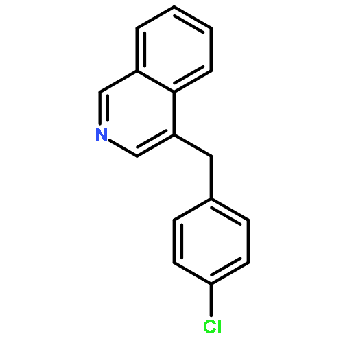 4-[(4-chlorophenyl)methyl]isoquinoline