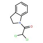 1H-Indole, 1-(dichloroacetyl)-2,3-dihydro- (9CI)