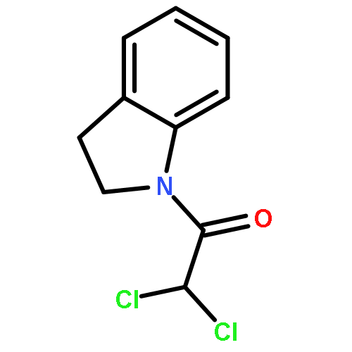 1H-Indole, 1-(dichloroacetyl)-2,3-dihydro- (9CI)