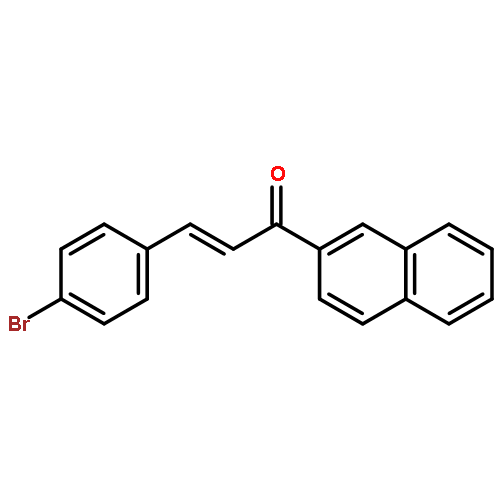 2-Propen-1-one, 3-(4-bromophenyl)-1-(2-naphthalenyl)-, (E)-