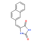 2,4-Imidazolidinedione, 5-(2-naphthalenylmethylene)-