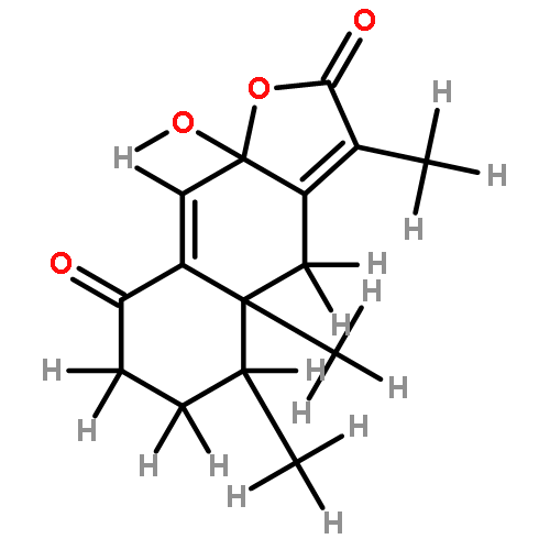 8beta-hydroxy-1-oxo-14alpha,15alpha-eremophil-7(11),9(10)-dien-12,8alpha-olide