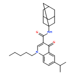 N-(Adamant-1-yl)-6-isopropyl-4-oxo-1-pentyl-1,4-dihydro-quinolin-3-carboxamide