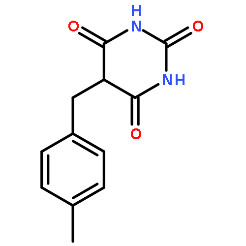 2,4,6(1H,3H,5H)-Pyrimidinetrione, 5-[(4-methylphenyl)methyl]-