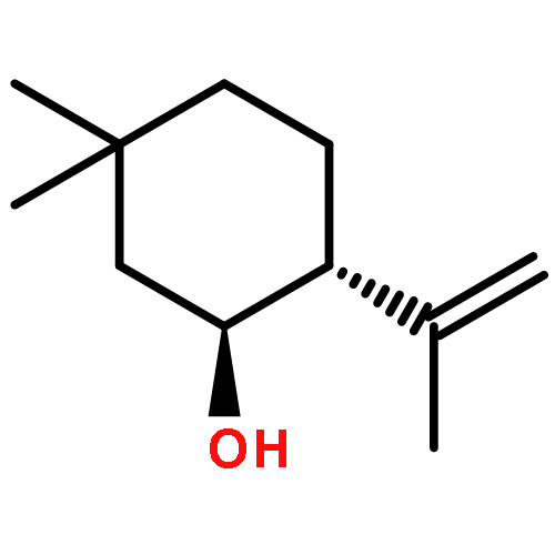 CYCLOHEXANOL, 5,5-DIMETHYL-2-(1-METHYLETHENYL)-, (1S-TRANS)-