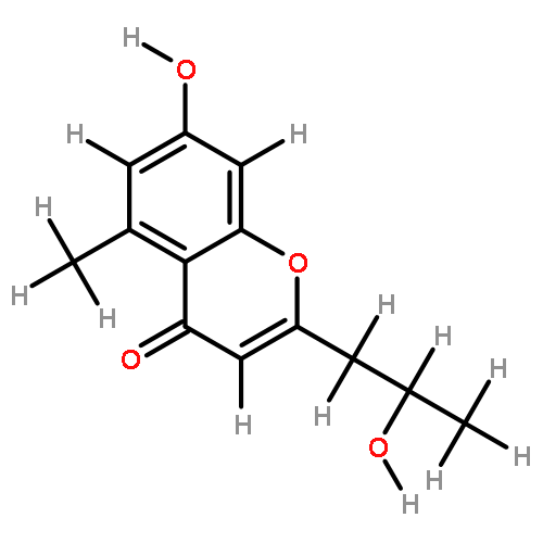 (2'S)-7-hydroxy-2-(2'-hydroxypropyl)-5-methylchromone