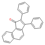 1H-Benz[e]inden-1-one, 2,3-diphenyl-