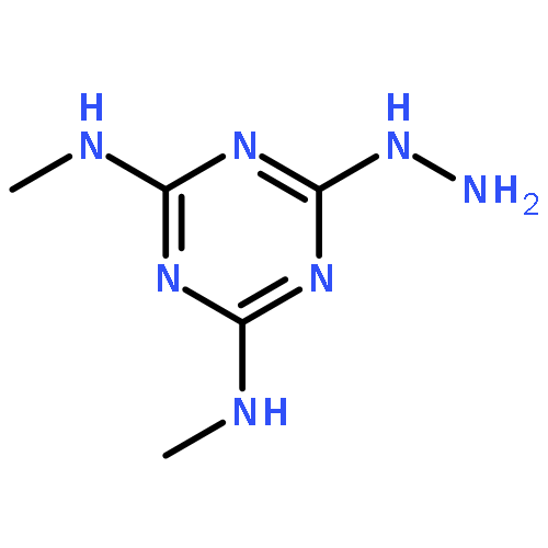 1,3,5-Triazine-2,4-diamine,6-hydrazinyl-N2,N4-dimethyl-