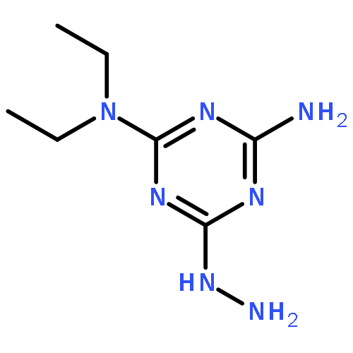 N2,N2-Diethyl-6-hydrazinyl-1,3,5-triazine-2,4-diamine