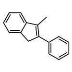 1H-Indene, 3-methyl-2-phenyl-