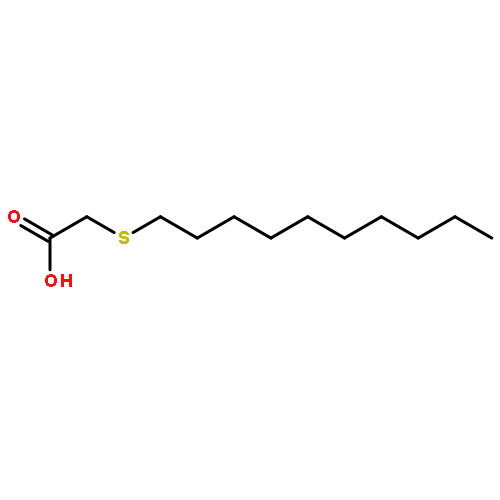 Acetic acid,2-(decylthio)-