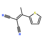 2-(1-(Thiophen-2-yl)ethylidene)malononitrile