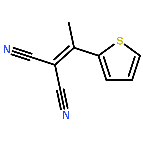 2-(1-(Thiophen-2-yl)ethylidene)malononitrile