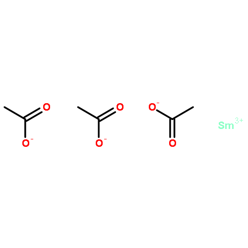 Acetic acid,samarium(3+) salt (3:1)