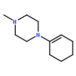 Piperazine, 1-(1-cyclohexen-1-yl)-4-methyl-