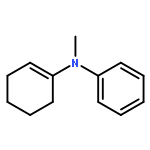 Benzenamine, N-1-cyclohexen-1-yl-N-methyl-